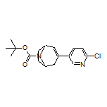 8-Boc-3-(6-chloropyridine-3-yl)-8-azabicyclo[3.2.1]oct-2-ene