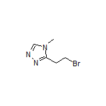 3-(2-Bromoethyl)-4-methyl-4H-1,2,4-triazole