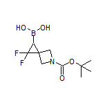 5-Boc-2,2-difluoro-5-azaspiro[2.3]hexane-1-boronic Acid