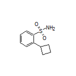 2-Cyclobutylbenzenesulfonamide