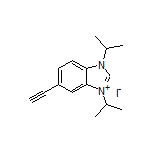 5-Ethynyl-1,3-diisopropylbenzimidazol-3-ium Iodide