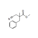 Methyl 2-Benzyl-3-cyano-2-methylpropanoate