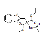 Diethyl 2-Acetamido-2-(benzo[b]thiophen-2-ylmethyl)malonate