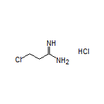 3-Chloropropanimidamide Hydrochloride