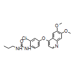 1-[2-Chloro-4-[(6,7-dimethoxyquinolin-4-yl)oxy]phenyl]-3-propylurea