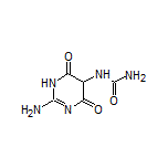 1-(2-Amino-4,6-dioxo-1,4,5,6-tetrahydro-5-pyrimidinyl)urea