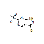 3-Bromo-6-(methylsulfonyl)-1H-pyrazolo[3,4-d]pyrimidine