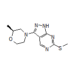(S)-2-Methyl-4-[6-(methylthio)-1H-pyrazolo[3,4-d]pyrimidin-3-yl]morpholine