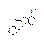 1-Benzyl-2-ethyl-4-methoxyindole