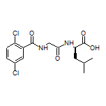 (R)-2-[2-(2,5-Dichlorobenzamido)acetamido]-4-methylpentanoic Acid