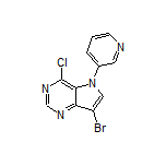 7-Bromo-4-chloro-5-(pyridin-3-yl)-5H-pyrrolo[3,2-d]pyrimidine