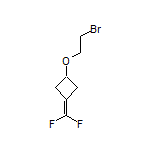 1-(2-Bromoethoxy)-3-(difluoromethylene)cyclobutane
