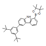 [6-(3,5-Di-tert-butylphenyl)-9H-carbazol-1-yl]boronic Acid Pinacol Ester