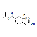 (R)-2-(1-Boc-3,3-difluoropiperidin-4-yl)acetic Acid