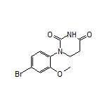 1-(4-Bromo-2-methoxyphenyl)dihydropyrimidine-2,4(1H,3H)-dione