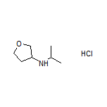 N-Isopropyltetrahydrofuran-3-amine Hydrochloride