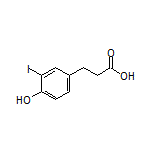 3-(4-Hydroxy-3-iodophenyl)propanoic Acid