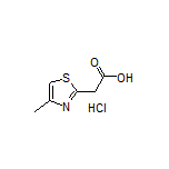2-(4-Methylthiazol-2-yl)acetic Acid Hydrochloride