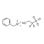 N,N,N-Trimethyl-1-phenylmethanaminium 1,1-Difluoro-2-hydroxyethanesulfonate