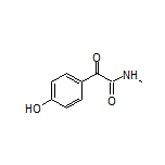 2-(4-Hydroxyphenyl)-N-methyl-2-oxoacetamide