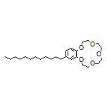 15-Dodecyl-2,3,5,6,8,9,11,12-octahydrobenzo[b][1,4,7,10,13]pentaoxacyclopentadecine