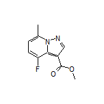 Methyl 4-Fluoro-7-methylpyrazolo[1,5-a]pyridine-3-carboxylate