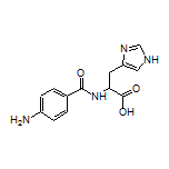 2-(4-Aminobenzamido)-3-(1H-imidazol-4-yl)propanoic Acid