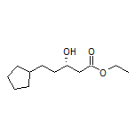 Ethyl (S)-5-Cyclopentyl-3-hydroxypentanoate