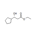 Ethyl (R)-3-Cyclopentyl-3-hydroxypropanoate
