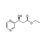 Ethyl (S)-3-Hydroxy-3-(2-pyrazinyl)propanoate