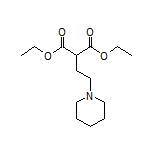 Diethyl 2-[2-(1-piperidyl)ethyl]malonate
