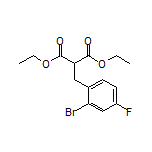 Diethyl 2-(2-Bromo-4-fluorobenzyl)malonate