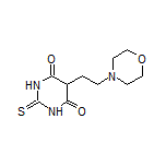 5-(2-Morpholinoethyl)-2-thioxodihydropyrimidine-4,6(1H,5H)-dione