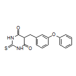 5-(3-Phenoxybenzyl)-2-thioxodihydropyrimidine-4,6(1H,5H)-dione