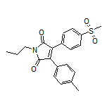 3-[4-(Methylsulfonyl)phenyl]-1-propyl-4-(p-tolyl)-1H-pyrrole-2,5-dione