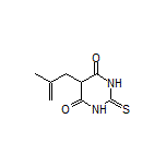 5-(2-Methylallyl)-2-thioxodihydropyrimidine-4,6(1H,5H)-dione