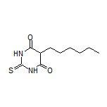 5-Hexyl-2-thioxodihydropyrimidine-4,6(1H,5H)-dione