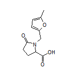 1-[(5-Methylfuran-2-yl)methyl]-5-oxopyrrolidine-2-carboxylic Acid
