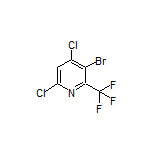 3-Bromo-4,6-dichloro-2-(trifluoromethyl)pyridine