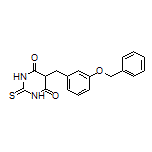 5-[3-(Benzyloxy)benzyl]-2-thioxodihydropyrimidine-4,6(1H,5H)-dione