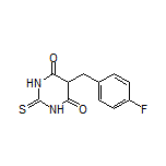 5-(4-Fluorobenzyl)-2-thioxodihydropyrimidine-4,6(1H,5H)-dione
