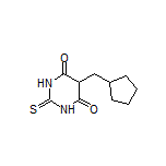 5-(Cyclopentylmethyl)-2-thioxodihydropyrimidine-4,6(1H,5H)-dione