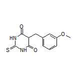 5-(3-Methoxybenzyl)-2-thioxodihydropyrimidine-4,6(1H,5H)-dione
