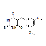 5-(3,5-Dimethoxybenzyl)-2-thioxodihydropyrimidine-4,6(1H,5H)-dione