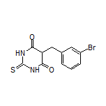 5-(3-Bromobenzyl)-2-thioxodihydropyrimidine-4,6(1H,5H)-dione