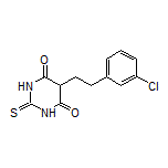 5-(3-Chlorophenethyl)-2-thioxodihydropyrimidine-4,6(1H,5H)-dione