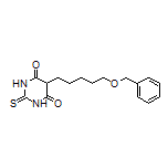 5-[5-(Benzyloxy)pentyl]-2-thioxodihydropyrimidine-4,6(1H,5H)-dione