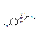 5-Amino-3-(4-methoxyphenyl)-1,2,3-oxadiazol-3-ium Chloride