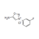 5-Amino-3-(3-fluorophenyl)-1,2,3-oxadiazol-3-ium Chloride