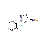 5-Amino-3-(2-fluorophenyl)-1,2,3-oxadiazol-3-ium Chloride